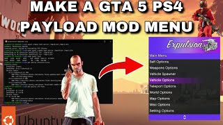 How to Make a GTA 5 PS4 Payload Mod Menu for the 9.00 Jailbreak