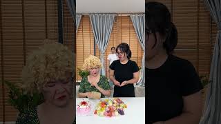Grandma's Funny Birthday Party! 🎂👵😂 #shorts #funny #birthday