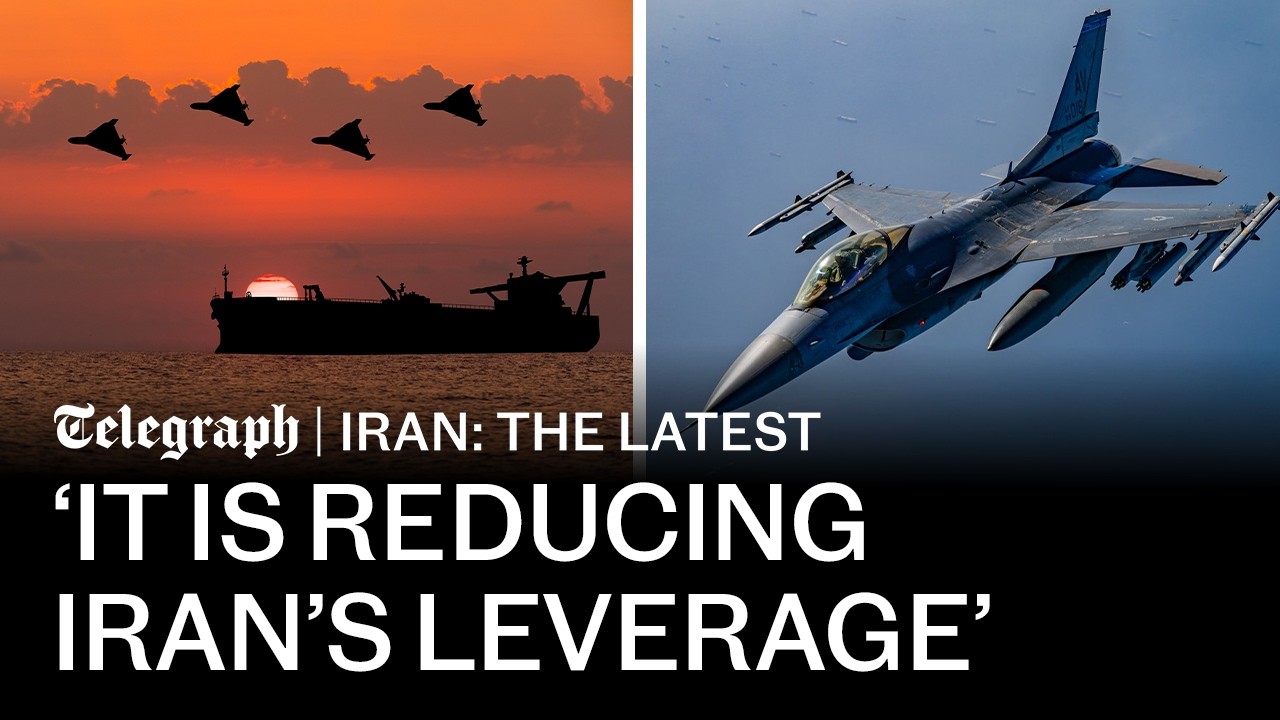 Trump vows 'economic D-Day' as US jets escort oil tankers through Hormuz | Iran: the Latest news