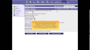 Horde - Modifying the global options
