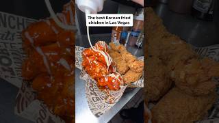 The BEST Korean fried chicken in Las Vegas! #kfc #friedchicken #koreanfriedchicken #food