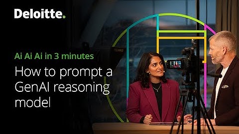 How to prompt a GenAI reasoning model | Ai Ai Ai in 3 minutes