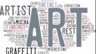 Tagclouds as a work of art