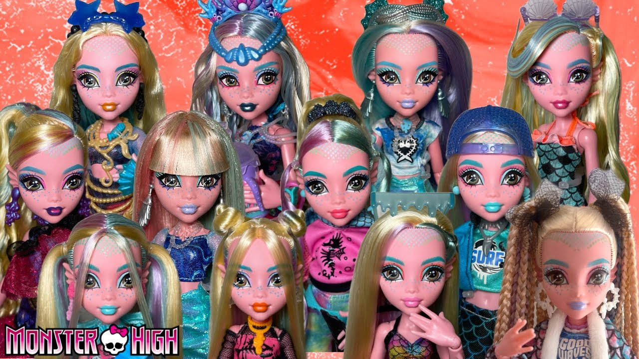Рейтинг всех моих кукол LAGOONA BLUE Monster High G3! 🪼🩵🐙