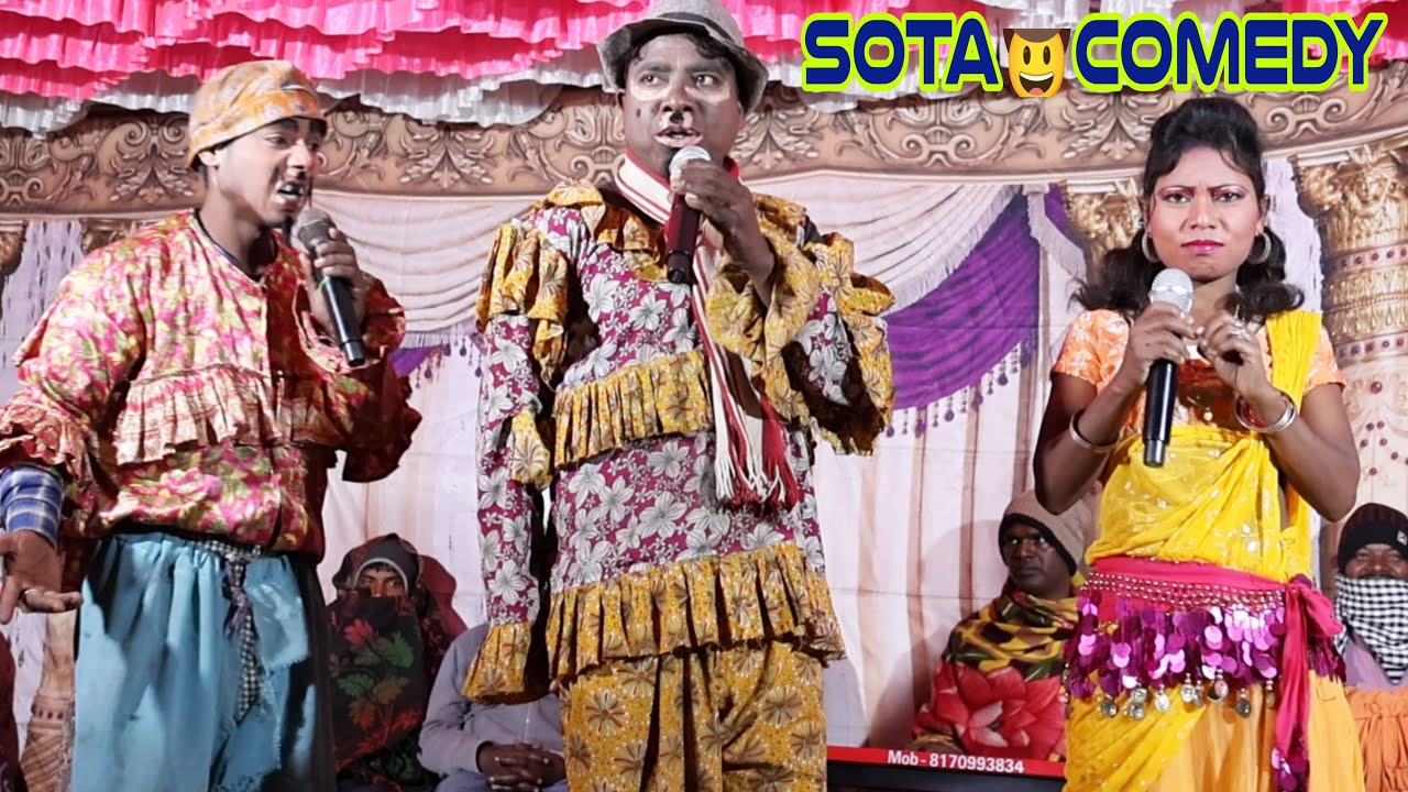 Mahla Sota Jawaharlal & Soniya Comedy || Santali Comedy Video 2024