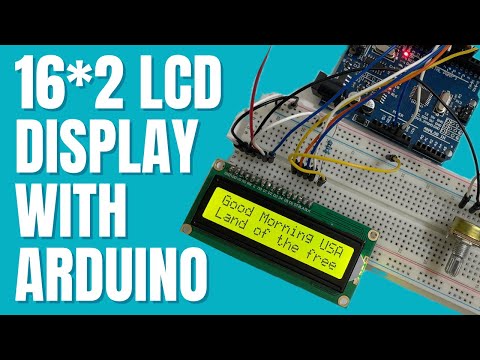 16*2 LCD Display with Arduino: Tutorial For Beginners