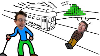 ARE WE MORAL OR IMMORAL?!? - The Trolley Problem w/Jack Morgan