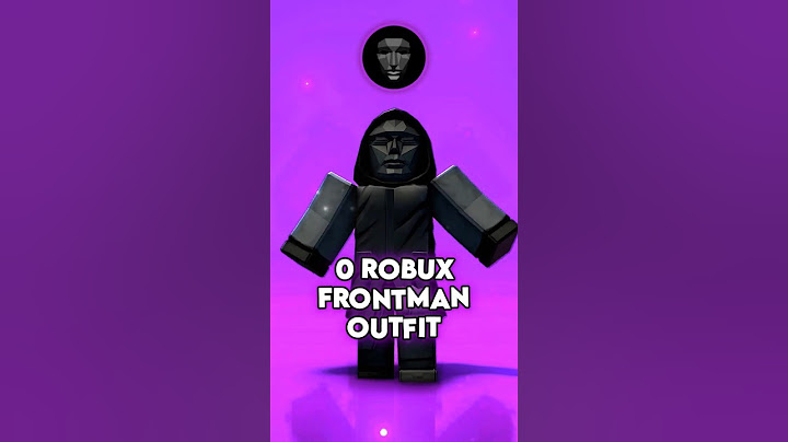 0 ROBUX OUTFIT IDEA - SQUID GAME FRONTMAN #roblox #lanah #robloxshorts