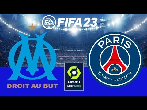 Olympique de Marseille vs Paris Saint-Germain (Ligue 1) Fifa 23 Gameplay Highlights (No Commentary)