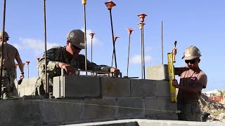 Seabees Build Shower and Restroom Facility