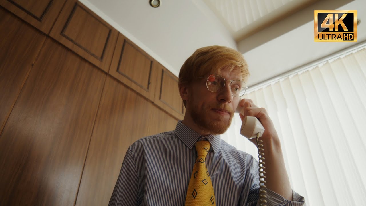 Frustrated Man Arguing on Phone Call in Office | Intense Business Conversation | 4K Stock Video