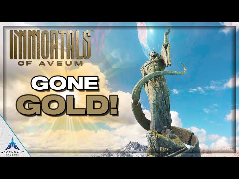 Our First Game Has Gone Gold! Immortals of Aveum