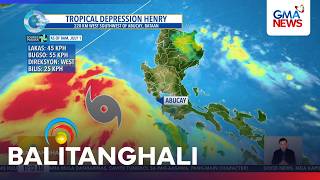 PAGASA - Bagyong Henry, magpapaulan pa rin sa ilang bahagi ng Luzon | Balitanghali screenshot 2