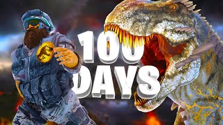 Can We Survive 100 Days In Jurassic ARK?