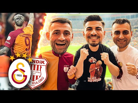 ICARDI CEZA SAHASI DIŞINDAN ATTI TARAFTAR ÇILDIRDI ! MÜTHİŞ ATMOSFER | Galatasaray 4-1 Pendikspor