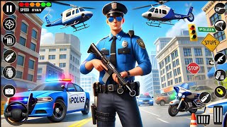 🚨 警察チェイスシミュレーター3D – リアルな街の犯罪追跡ゲームプレイ (Android) screenshot 4