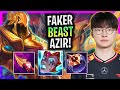 FAKER IS A BEAST WITH AZIR! | T1 Faker Plays Azir Mid vs Qiyana! Season 2025