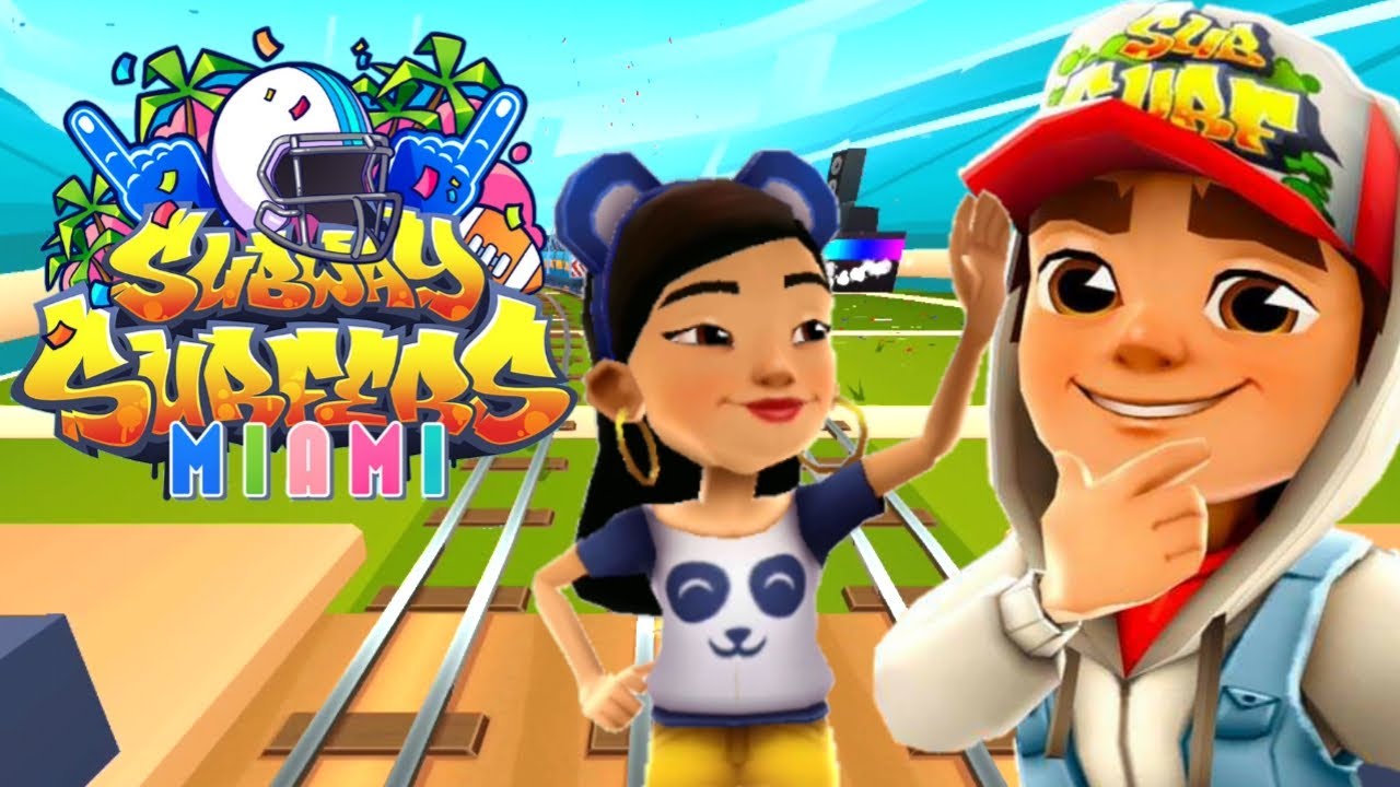 SUBWAY SURFERS MIAMI 2020 : AMY PANDA OUTFIT 