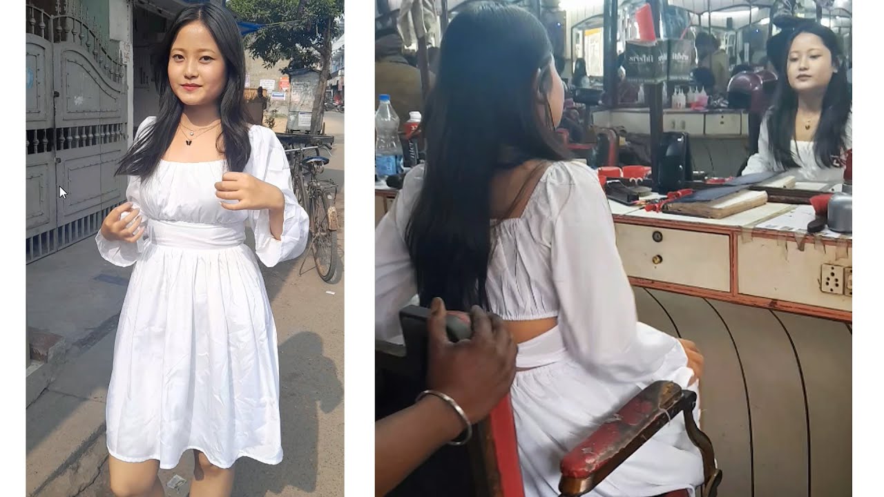 Princess at the barbershop!