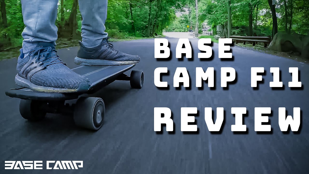 Electric Skateboard Review | BASE CAMP F11 - YouTube
