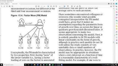 Recap of Repeated Measures Anova as a Change Model. Growth Models: FM and FM-Shift Oct14 2020