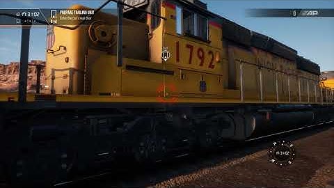 TSW2 - Training: EMD SD40-2 - How to set up Lead and Trail units - Cane Creek: Thompson - Potash