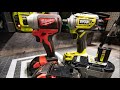 Ryobi VS Milwaukee (Impact driver)