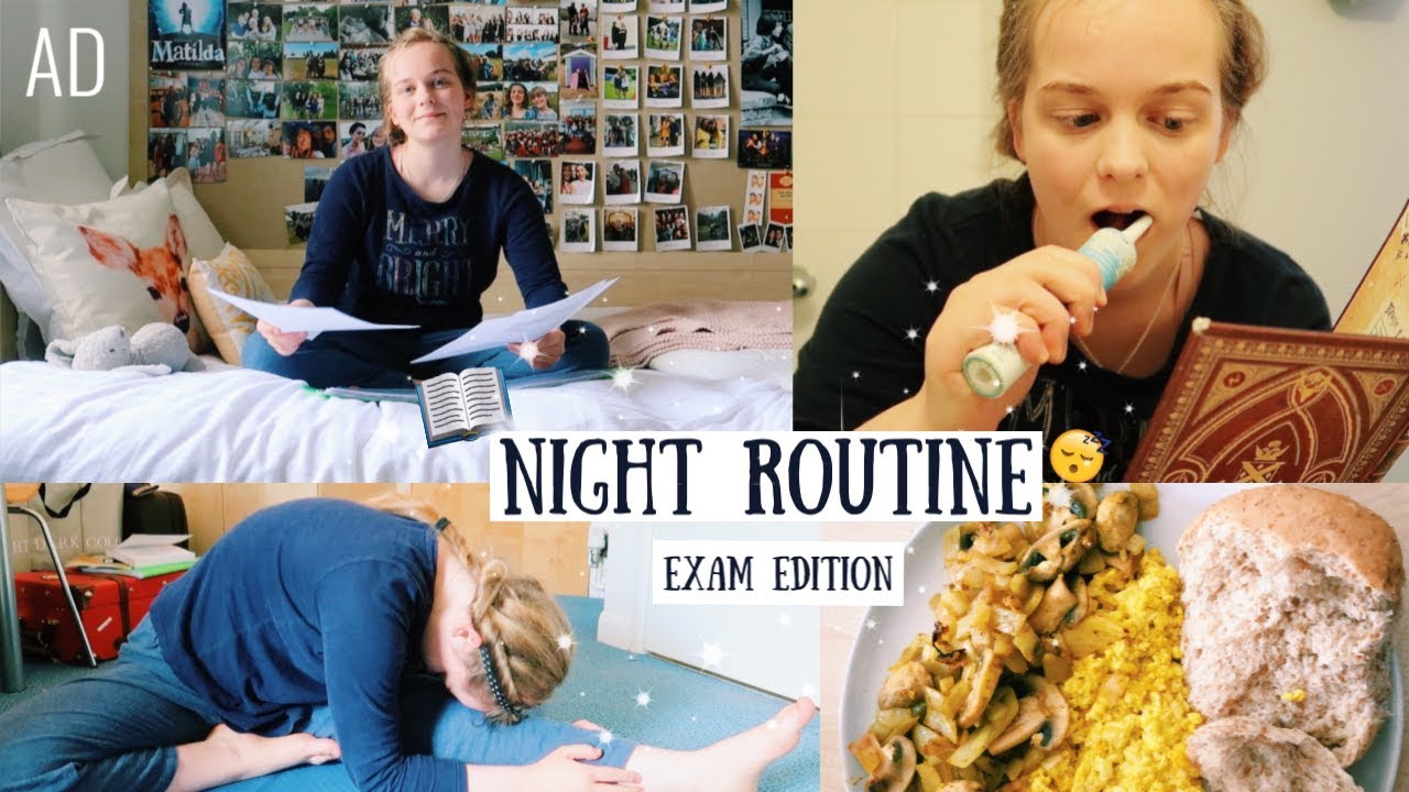 NIGHT BEFORE AN EXAM ROUTINE at The University of Exeter (productive ...