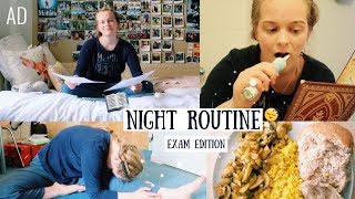 NIGHT BEFORE AN EXAM ROUTINE at The University of Exeter (productive)