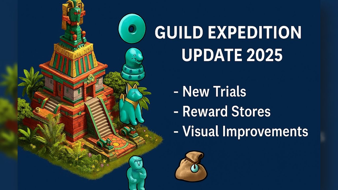 Обновление Guild Expedition 2025 — все испытания, награды, магазины предметов и подробности