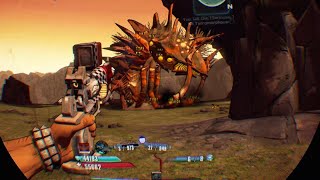 Borderlands 2 VR | Terramorphous the Invincible Boss Fight - Normal Mode