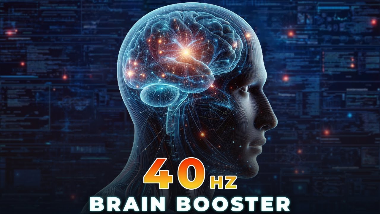 Brain Booster 🧠 100% of Your Brain Power Activation with 40Hz Binaural ...
