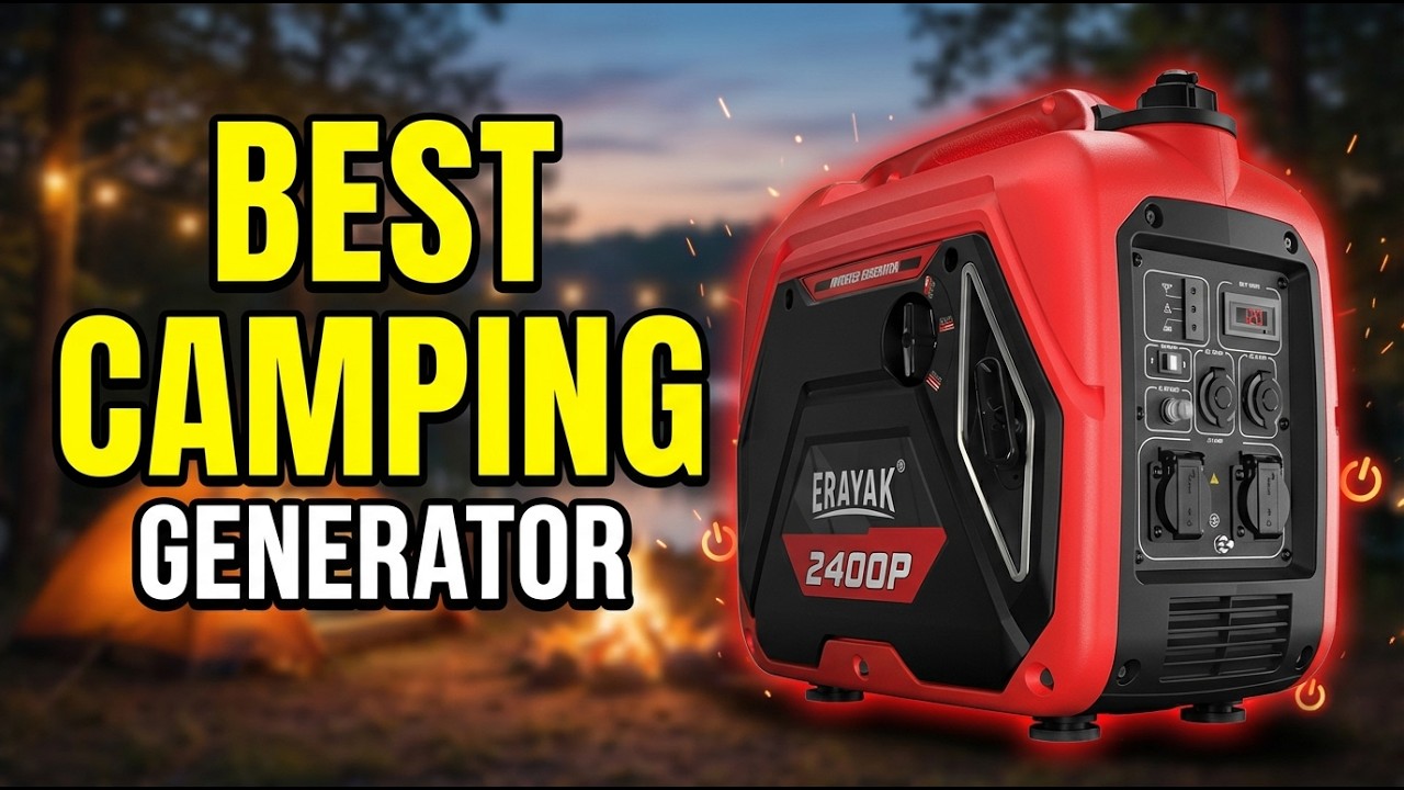 Best Camping Generator 2026: Top 9 Picks to Keep You Powered Outdoors