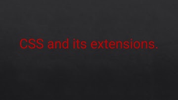 Exploring CSS Styles Introduction to Standard CSS, SASS, SCSS, LESS, and Stylus