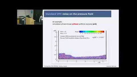 Lecture "Delta-SPH: Theory and Applications" during SPHERIC 2018