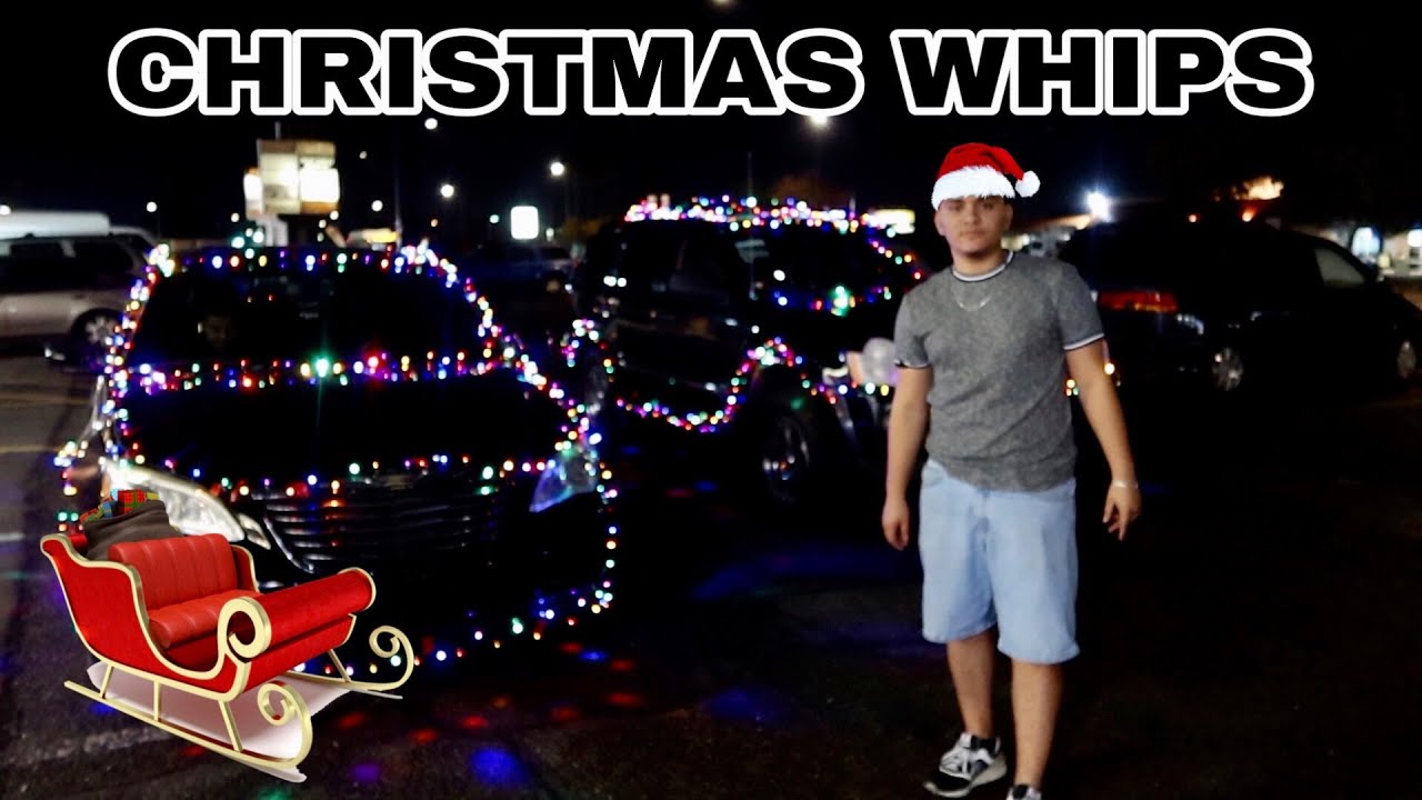 How To Wrap Your Car With Christmas Lights! YouTube