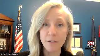 NBC29: Spanberger Presses USPS Postmaster General DeJoy on Mail Service Issues in Virginia