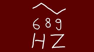 689 hz triangle