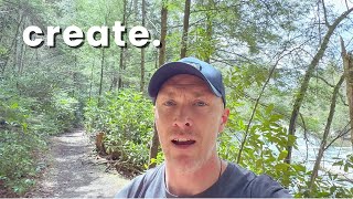 you’ve consumed enough. God is telling you: it’s time to create.