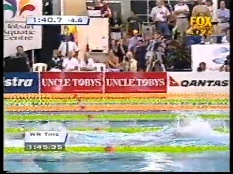 2001 | Ian Thorpe | World Record | 1.44.69 | 200m ...