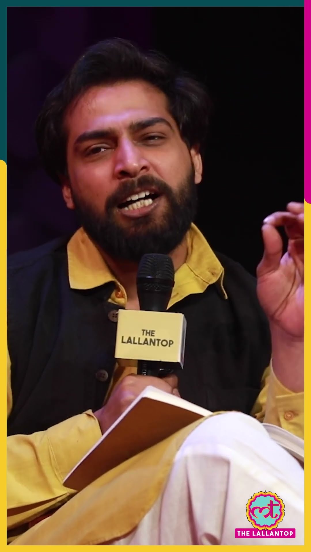 Pallav Mishra की दर्द भरी शायरियों से खामोश हुआ माहौल, बस तालियां बजीं | GITN