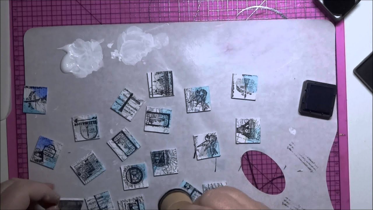 Art tiles sur le thème de Paris 