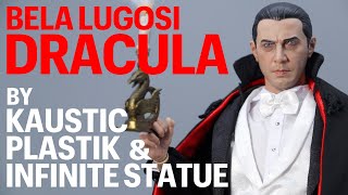 Kaustic Plastik Dracula 1931 Bela Lugosi Infinite Statue 16 Scale Figure Unboxing & Review