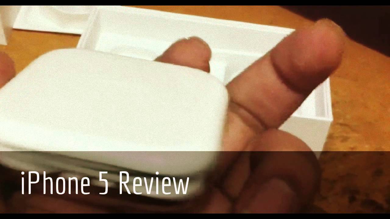 iPhone 5 Review -White iPhone
