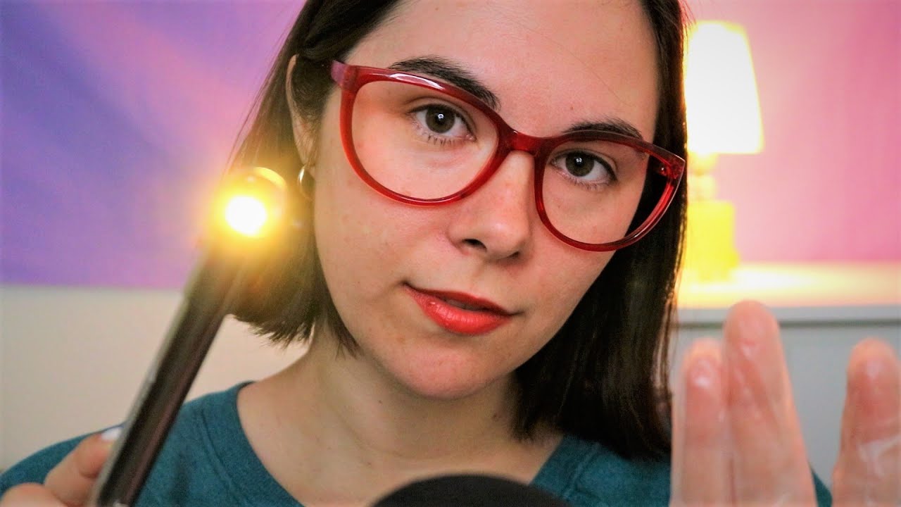 ASMR Annual Cranial Nerve Exam 👩‍⚕️🩺