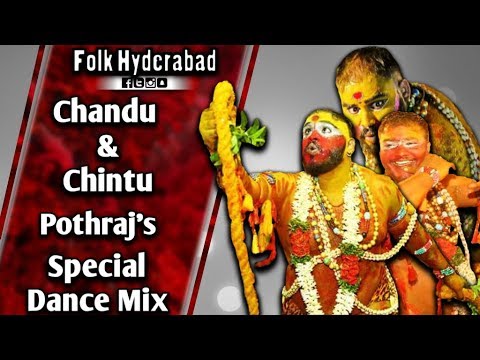 Hyd Famous Chandu  Chintu Pothrajs Bonalu Dance Mashup by Folk Hyderabad