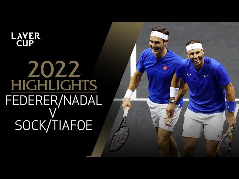 Federer/Nadal v Sock/Tiafoe Highlights | Laver Cup 2022 Match 4
