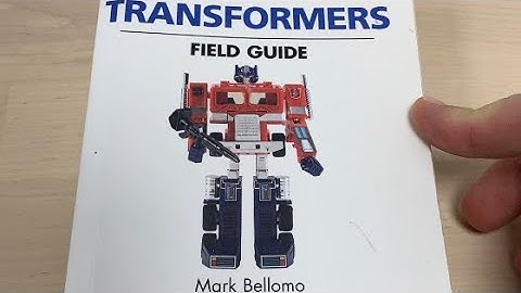 Transformers generation one toys pocket field guide book review. Mark bellomo G1 complete collection