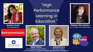 High Performance Learning in Education