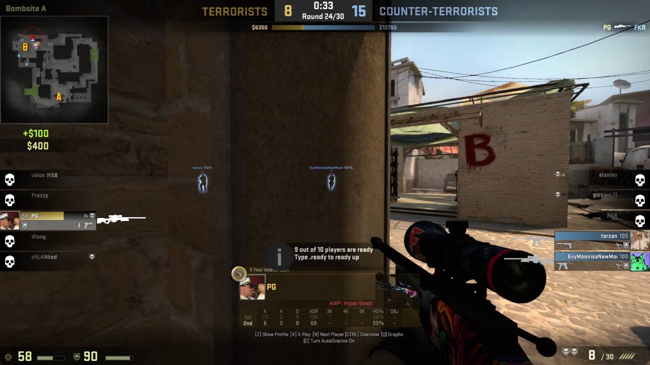 PG @ LAN - Insomnia58  - 1vs4 matchpoint